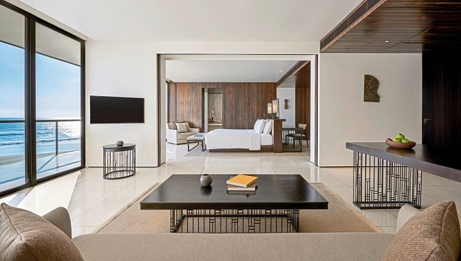 Suite mit Wohn- und Schlafbereich