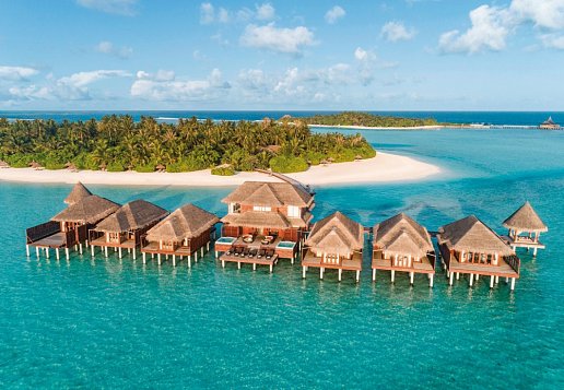 Hotelanlage auf dem Wasser