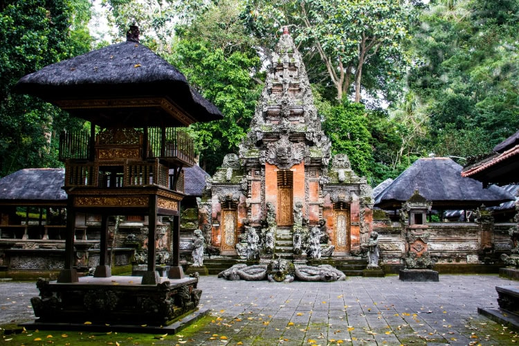 Tempel auf Ubud