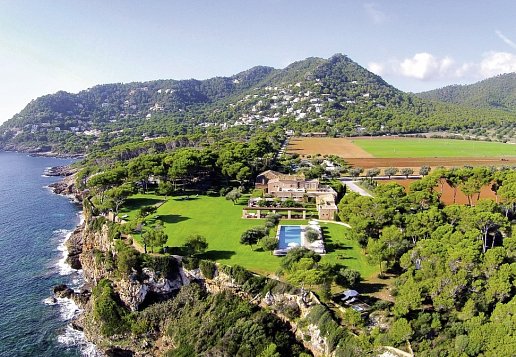 Hotelanlage an der küste