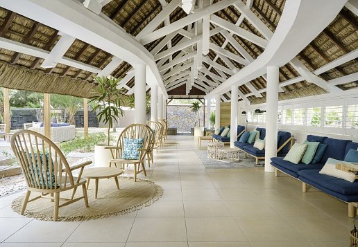 Überdachter Sitzbereich