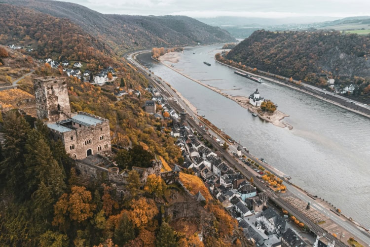 Burg Pfalzgrafenstein im Rheinland