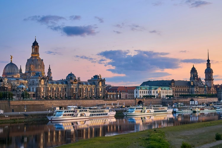 Dresden und die Elbe