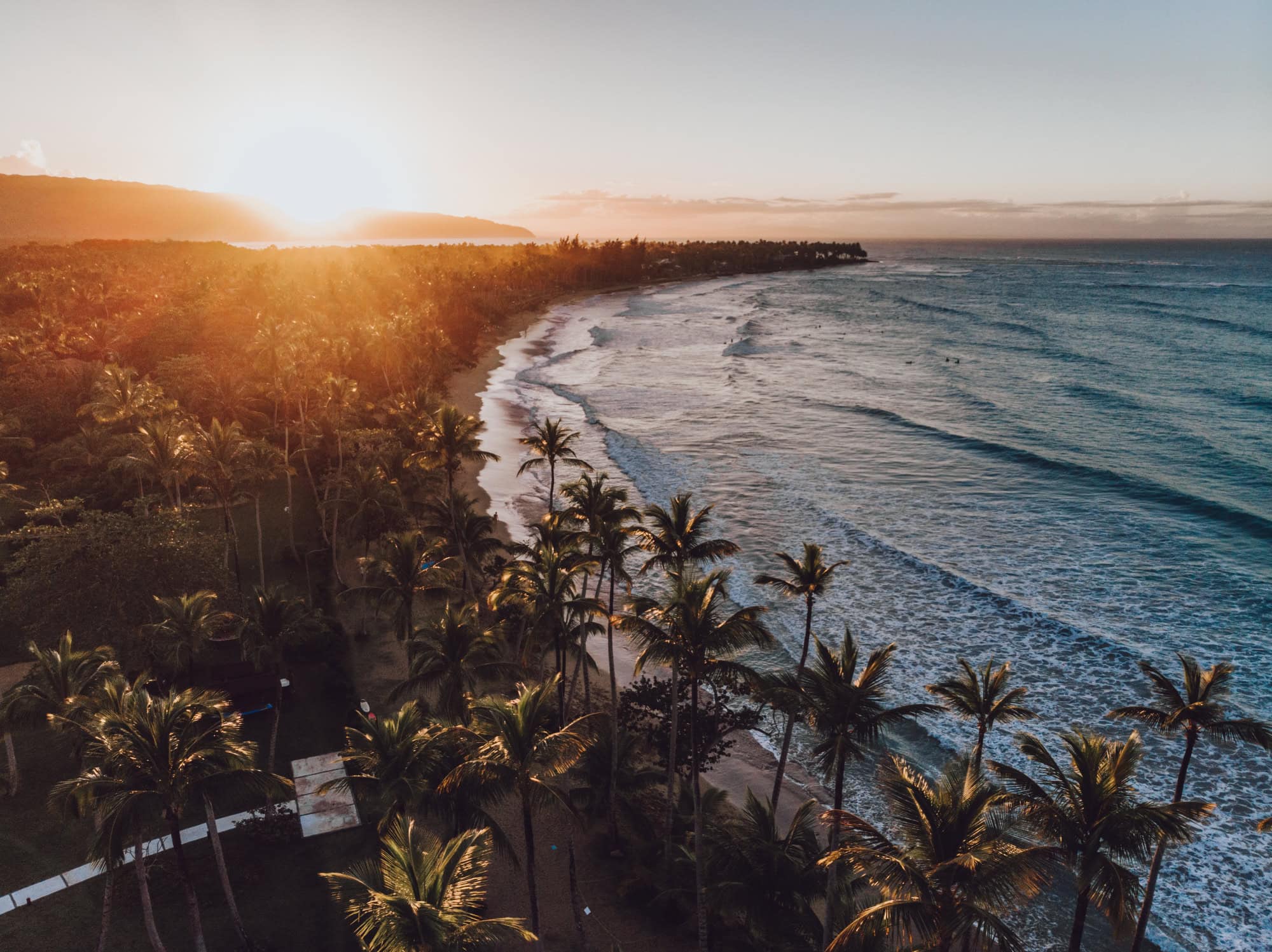 Las Terranas Luftaufnahme