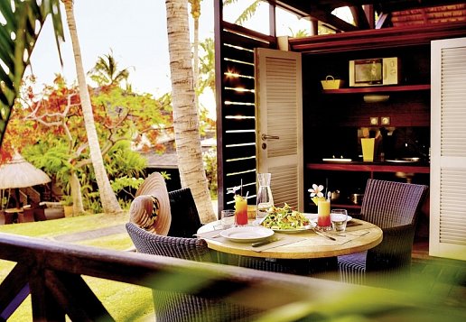 Frühstück in einem Privaten Bereich