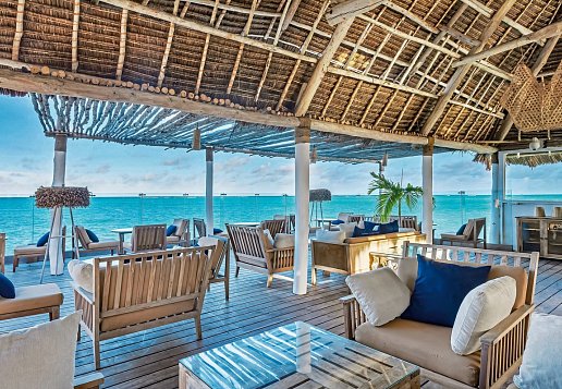 Lounge mit Meerblick