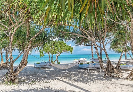 Hängematte am Strand