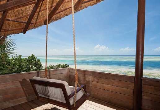 Schaukel mit Meerblick