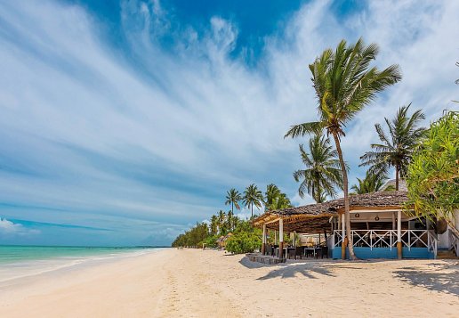 Hotelanlage am Strand