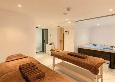 Massage und Spa Bereich.