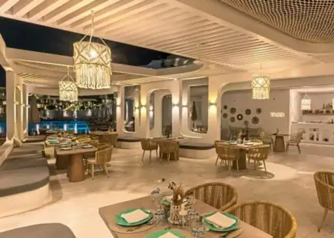 Bereich für das Abendessen