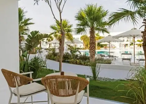 Doppelzimmer Terrasse.