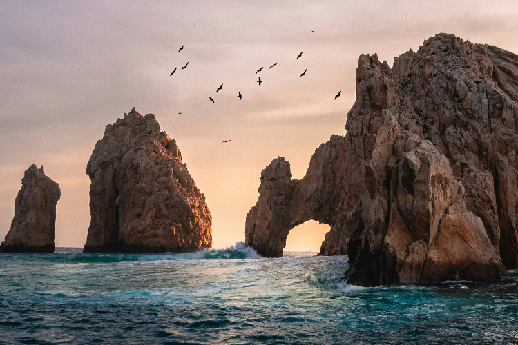 Felsbogen im Meer von Cabo San Lucas