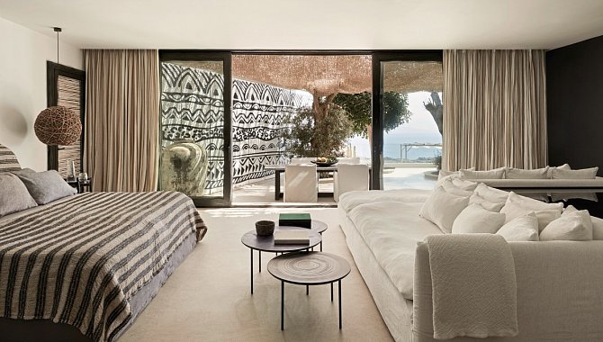 Zimmer mit privater Terrasse