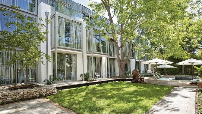 Hotelgebäude von Aussen