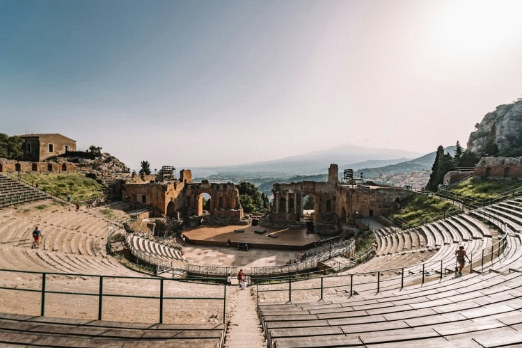Antikes Theater in Taormina