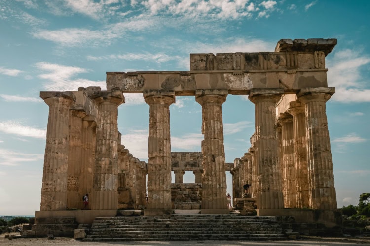 Antike Ruinen in Selinunte