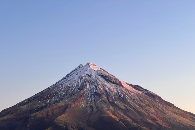 Teneriffa Vulkan mit Schnee