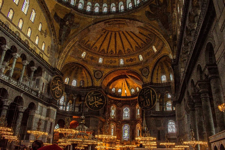 Innenraum der Hagia Sophia