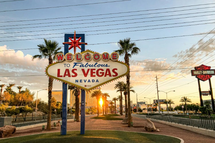 Las Vegas Ortsschild